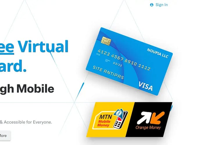 How to Apply for a Noupia Virtual Credit Card