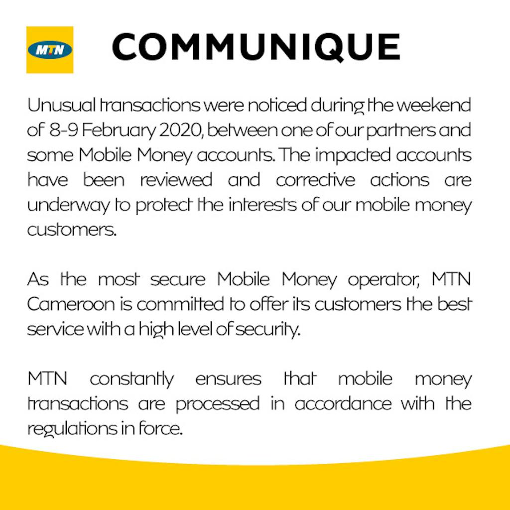 MTN Mobile Money SMS Refund Scams
